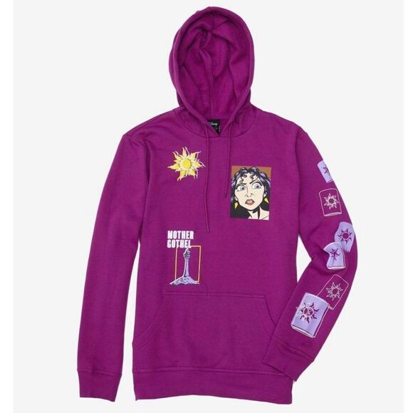 ❤️Our Universe Disney Tangled Mother Gothel Hoodie - BoxLunch Exclusive - Picture 4 of 5